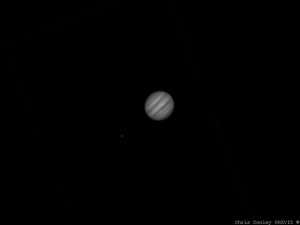 Jupiter and Europa, by Chris Conley